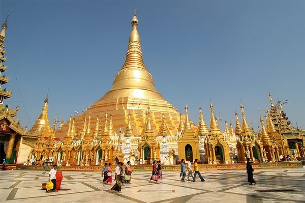 Image result for Chùa Chaukhtatgyi