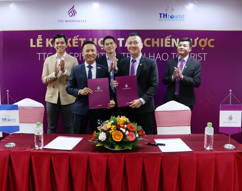 TRIỀU HẢO TOURIST KÝ KẾT HỢP TÁC CHIẾN LƯỢC VỚI TTC HOSPITALITY