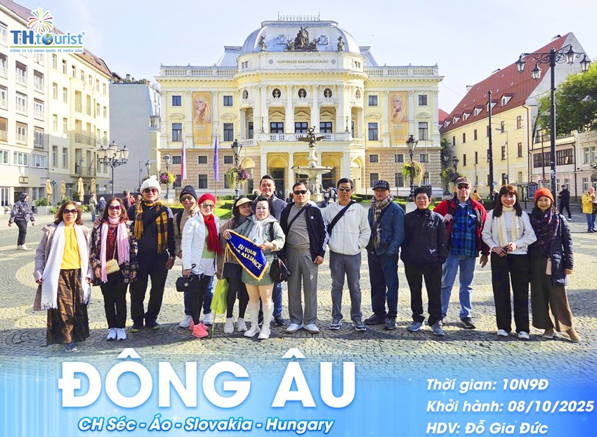 Hành Trình Khám Phá Du Lịch Đông Âu: CH Séc - Áo - Slovakia - Hungary