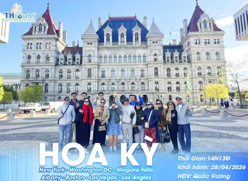 Hành Trình Khám Phá Du Lịch Hoa Kỳ : New York - Washington DC - Niagara Falls - Albany - Boston - Las Vegas - Los Angles 