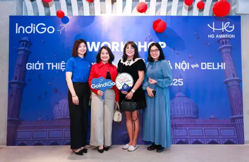 Du Lịch Triều Hảo được mời tham dự Workshop Indigo – Giới thiệu đường bay thẳng Hà Nội – Delhi và cập nhật sản phẩm 2025