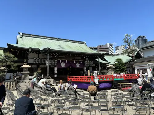 Du lịch Osaka tháng 2 - Lễ hội mừng xuân Osaka Tenmangu