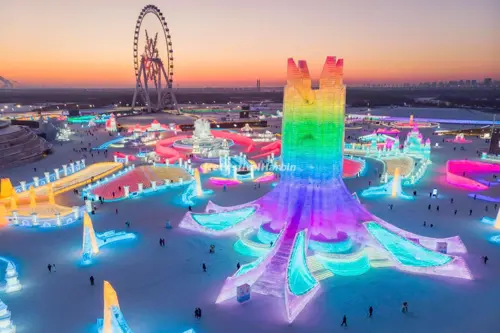 Công Viên Băng Tuyết: Trải Nghiệm Mùa Đông Tuyệt Vời Tại Cáp Nhĩ Tân 2025