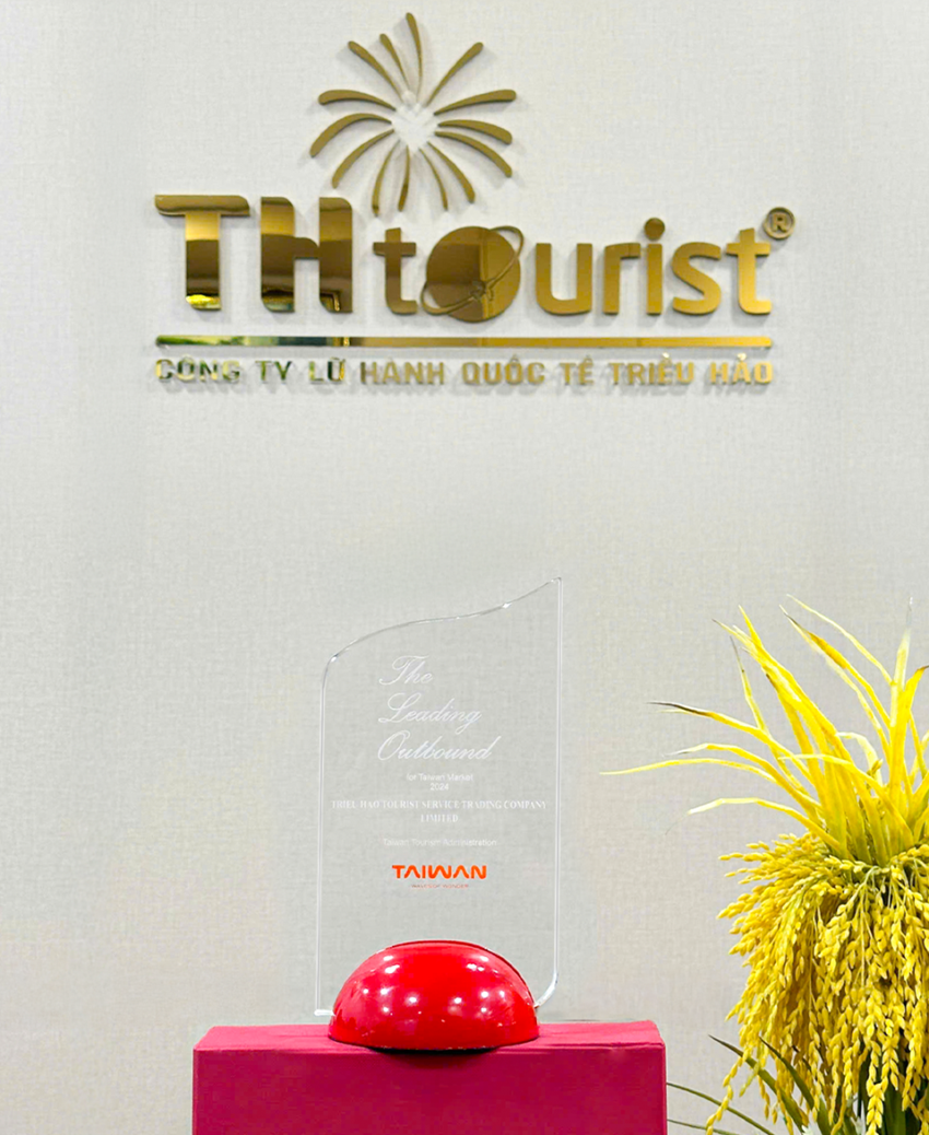 Du Lịch Triều Hảo Vinh Dự Nhận “the Leading Outbound For Taiwan Market 2024” Từ Taiwan Tourism Administration