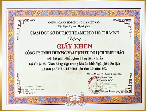 Triều Hảo Và Hành Trình Sáng Tạo Gian Hàng Du Lịch Đẹp Nhất Tp.hcm 2024