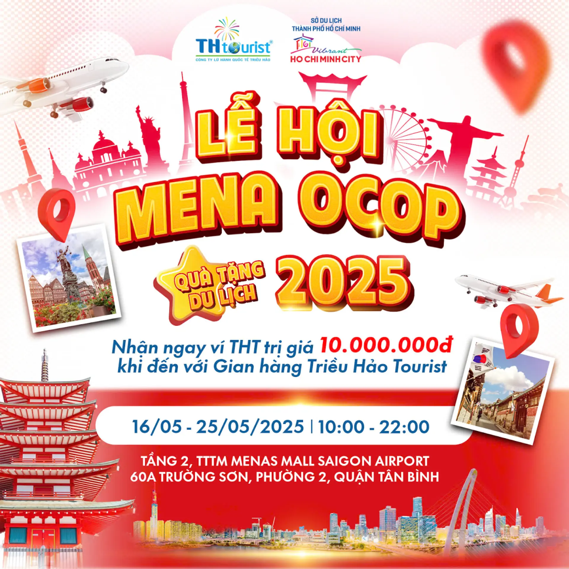 Du Lịch Triều Hảo tham gia Lễ Hội MENA OCOP 2025: Cơ hội nhận ngay 10 triệu đồng khi đăng ký tour
