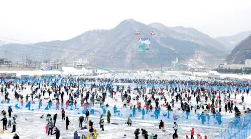 Ice Fishing Hwacheon – Lễ hội bắt cá trên băng mùa đông Hàn Quốc 2025